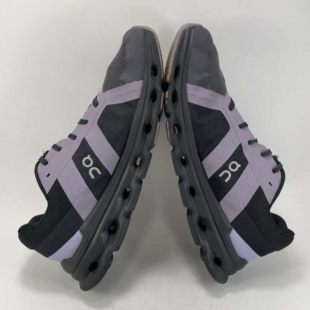 On Cloud Cloudrunner Running Shoes Mens Size 10.5 Iron/Black Athletic Sneakers - Picture 6 of 11